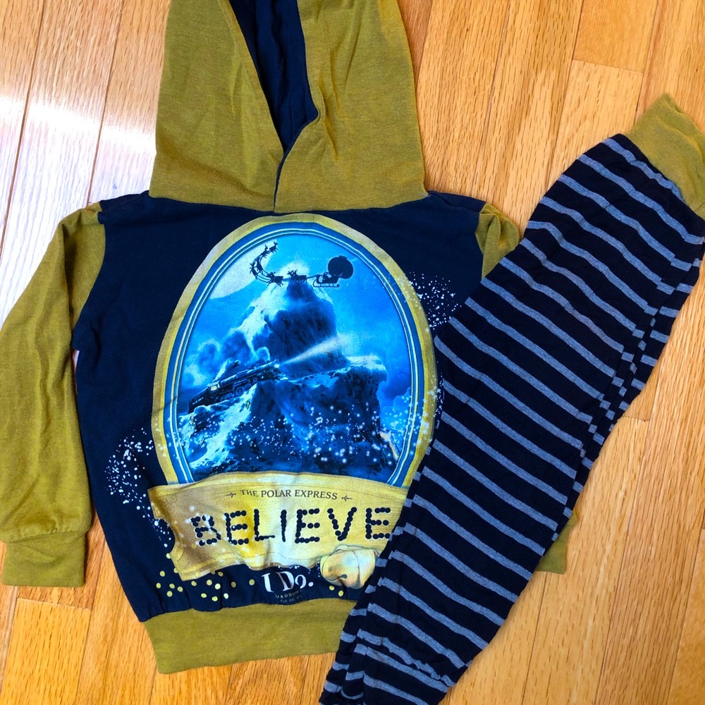 The Wild Bambino Polar Express set size 2t